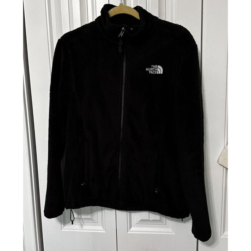 The North Face Full Zip Osito Fleece Coat Jacket Womens Medium  Black